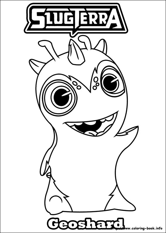 Slugterra coloring picture