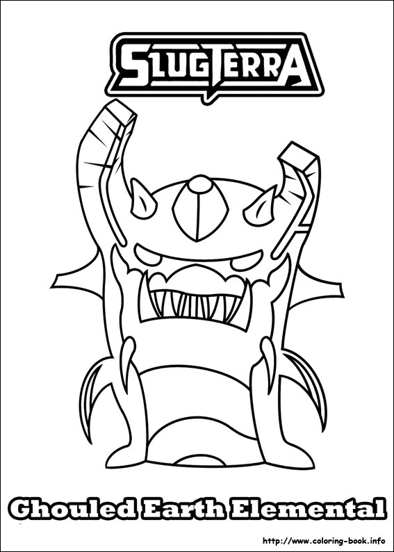 Slugterra coloring picture