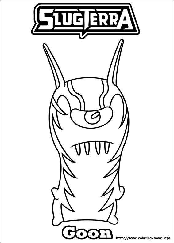 Slugterra coloring picture