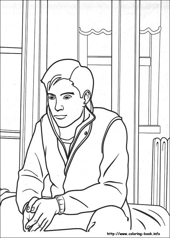 Spiderman coloring picture