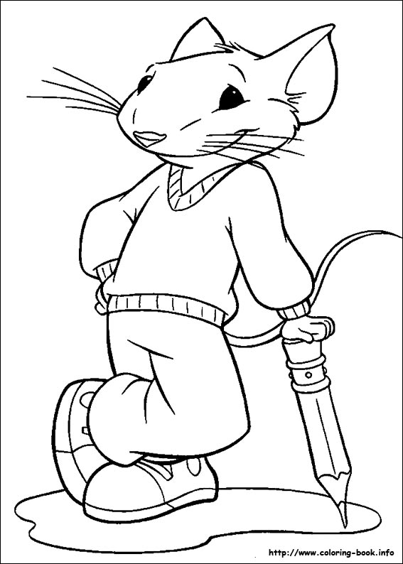 Stuart Little coloring picture