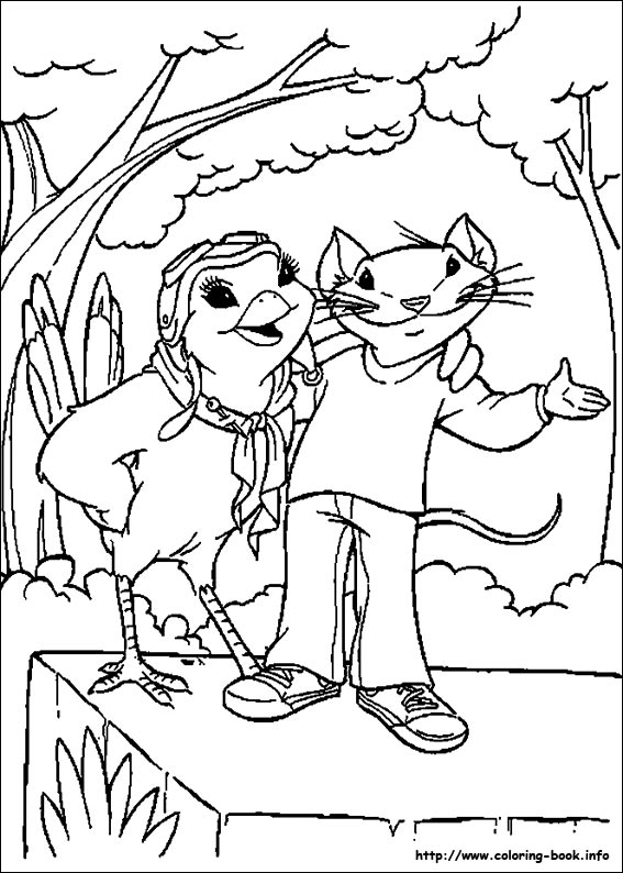 Stuart Little coloring picture