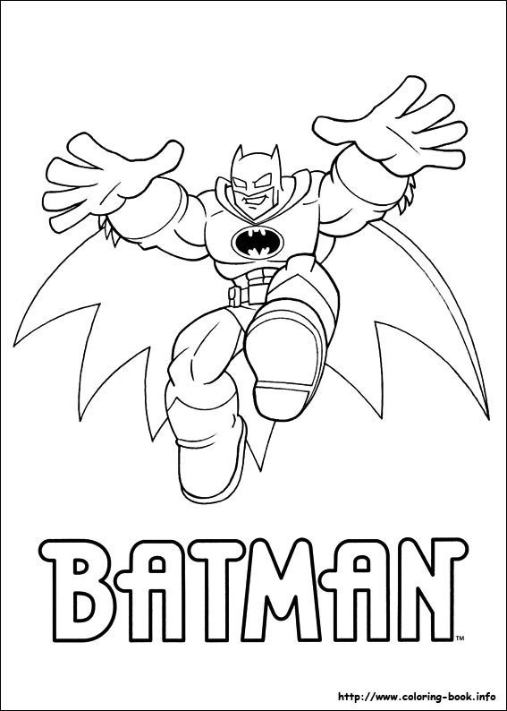 dc comics batman coloring pages - photo #24