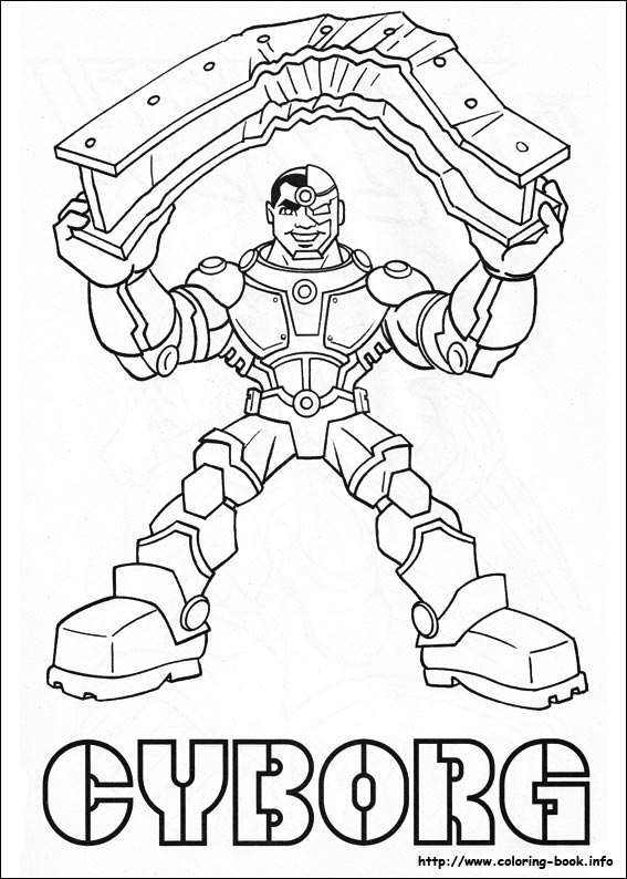 Super Friends coloring picture