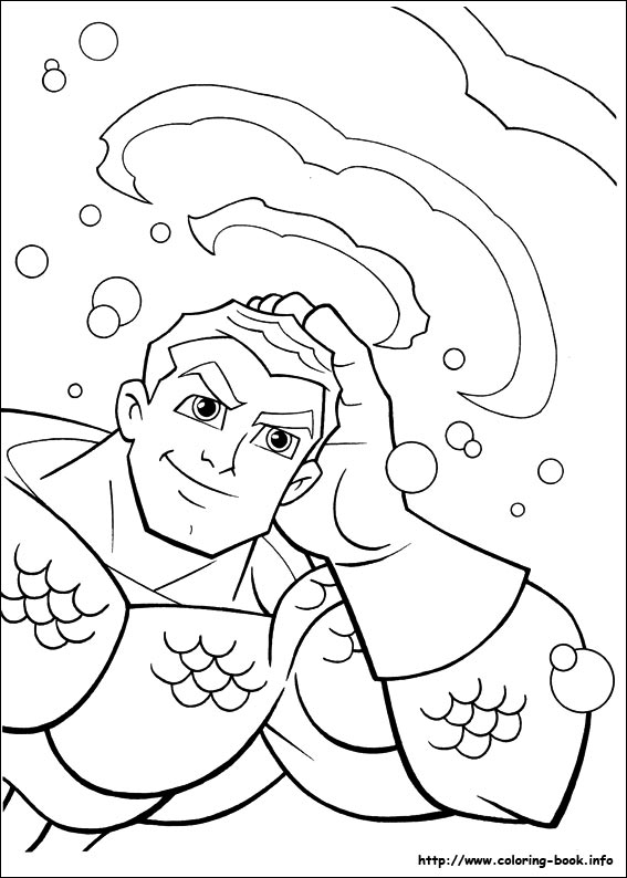 Super Friends coloring picture