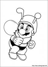 Super Mario Bros Coloring Pages On Coloring Book Info