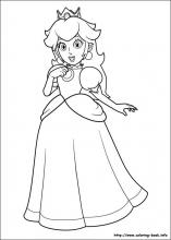 mario coloring pages for kids printable