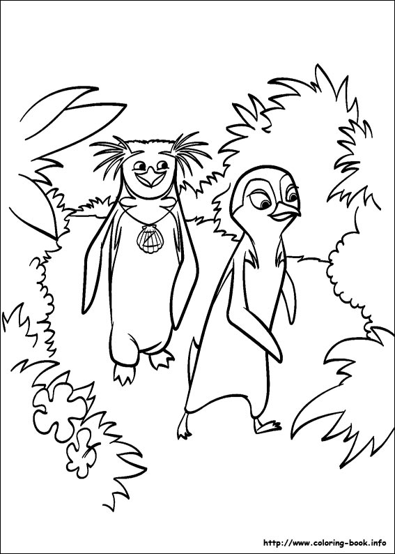 Surf's up coloring picture