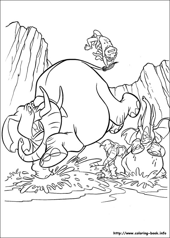 Tarzan coloring picture