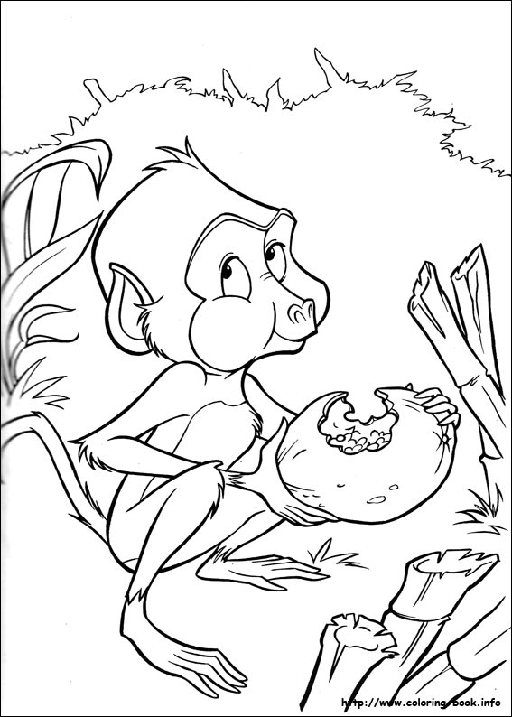 Tarzan coloring picture