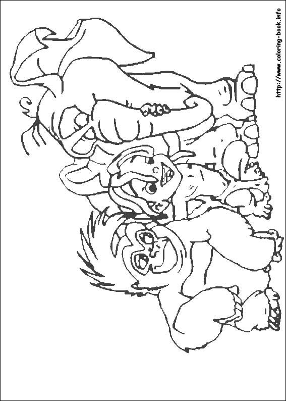 Tarzan coloring picture