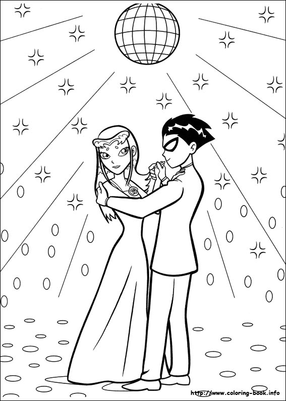 team titans coloring pages