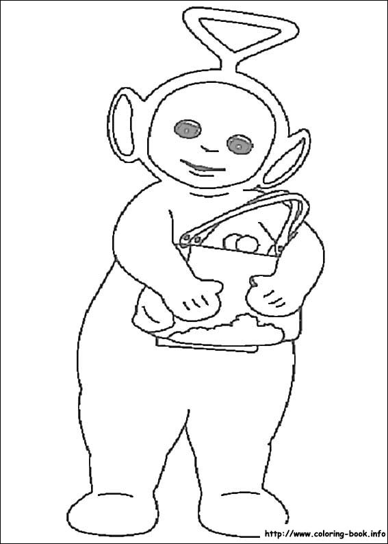 Teletubbies coloring picture