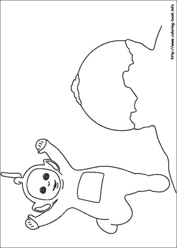 Teletubbies coloring picture