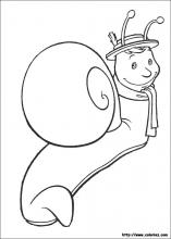 Magic Roundabout Coloring Pages