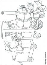 Magic Roundabout Coloring Pages