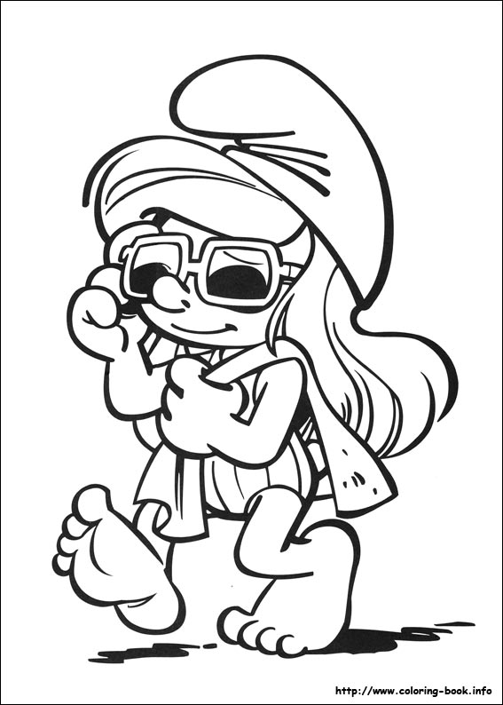 The Smurfs Coloring Pages On Coloring Book Info