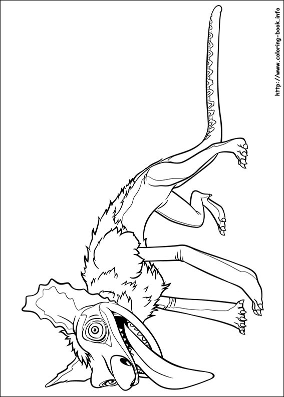 The Croods coloring picture