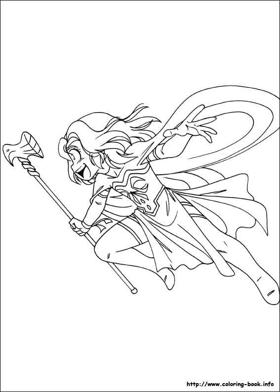 The Legendaries coloring picture