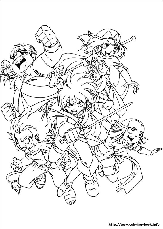 The Legendaries coloring picture