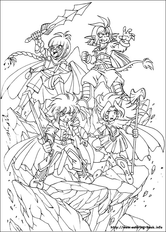 The Legendaries coloring picture