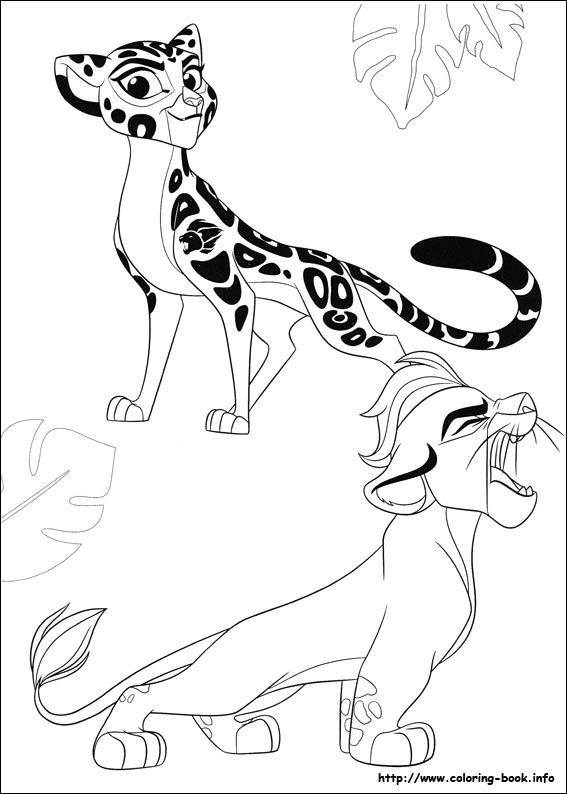 The Lion Guard coloring picture