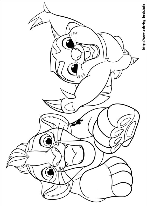 The Lion Guard coloring picture