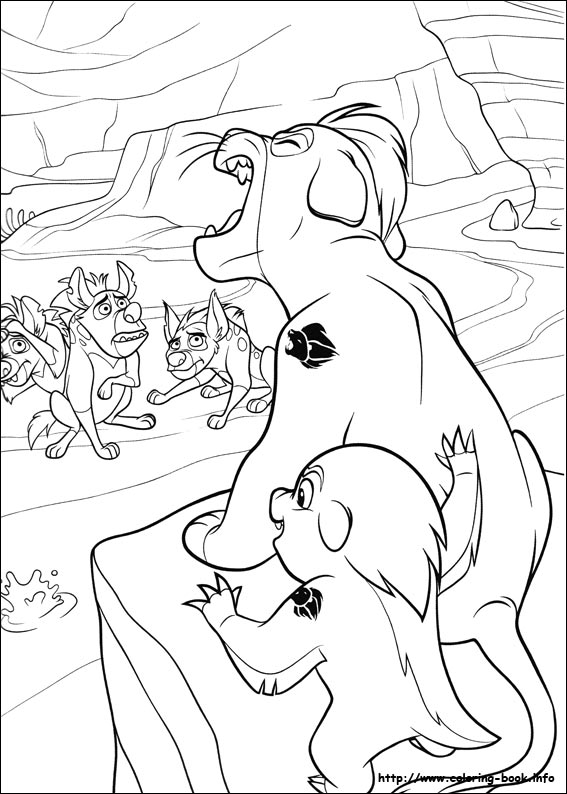 The Lion Guard coloring picture