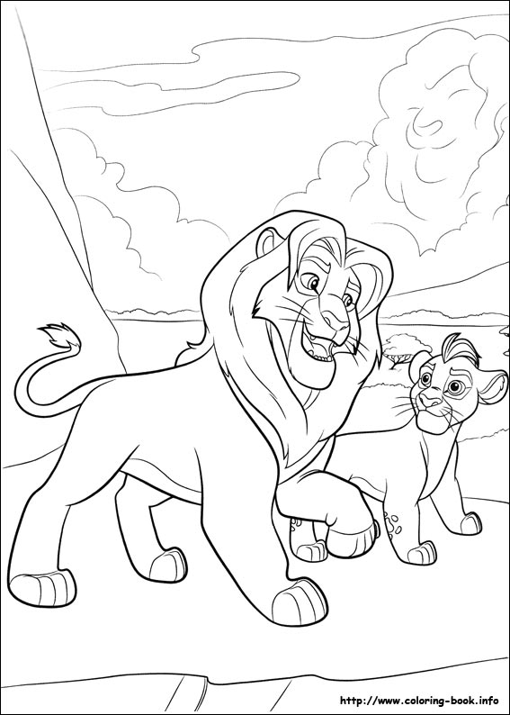 The Lion Guard coloring picture