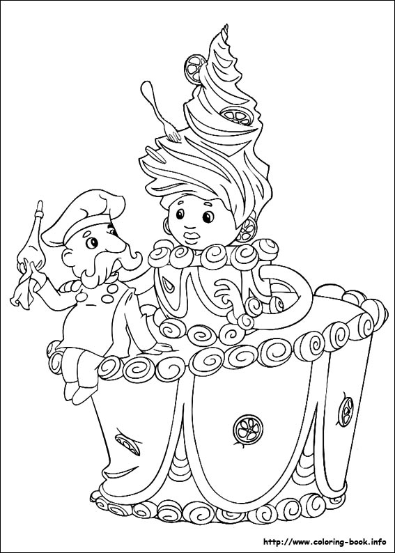 The Sandman and the Lost Sand of Dreams coloring picture