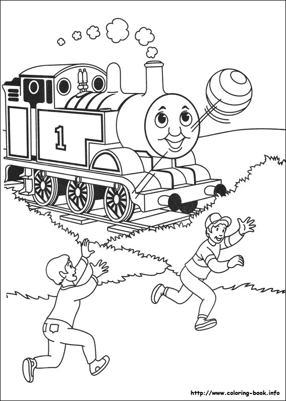 Thomas and Friends coloring picture