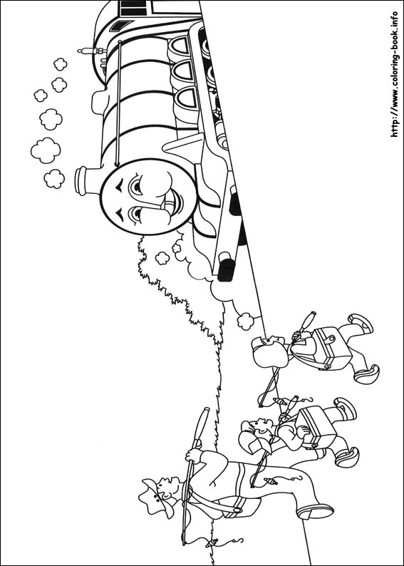 Thomas and Friends coloring picture