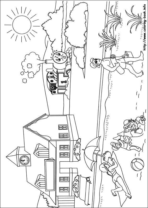 Thomas and Friends coloring picture