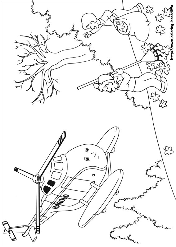 Thomas and Friends coloring picture