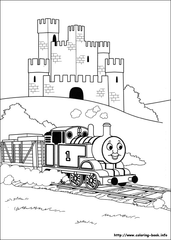 Thomas and Friends coloring picture