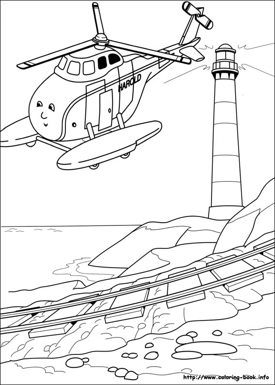 Thomas and Friends coloring picture