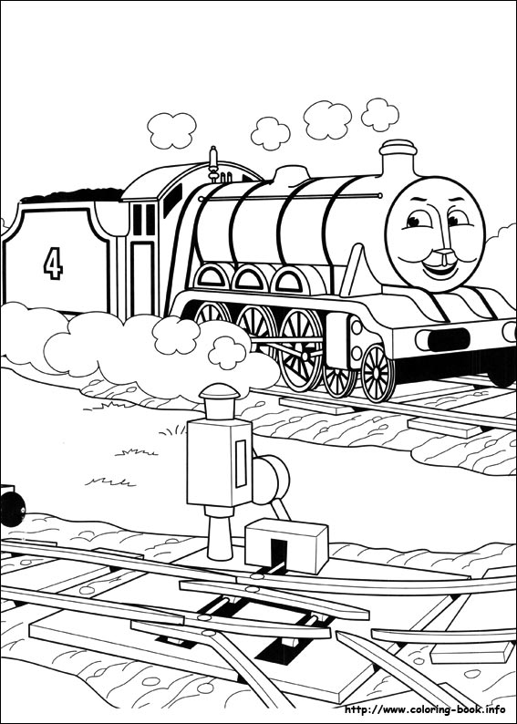 Thomas and Friends coloring picture