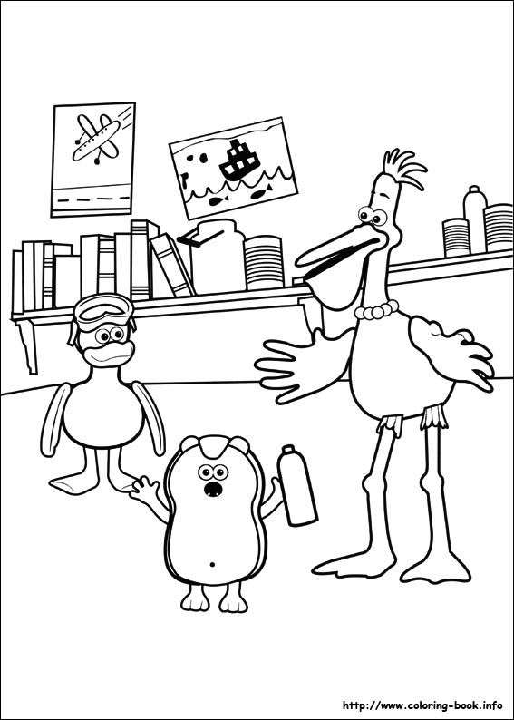 Timmy Time coloring picture