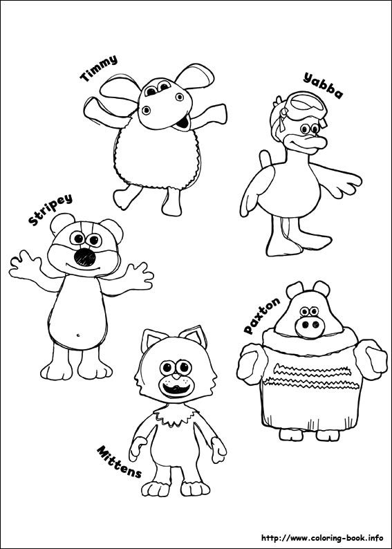 Timmy Time coloring picture