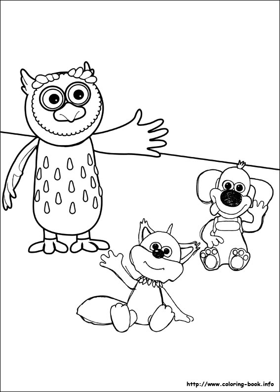 Timmy Time coloring picture