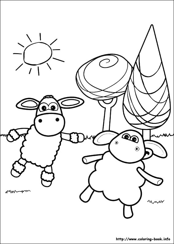 Timmy Time coloring picture