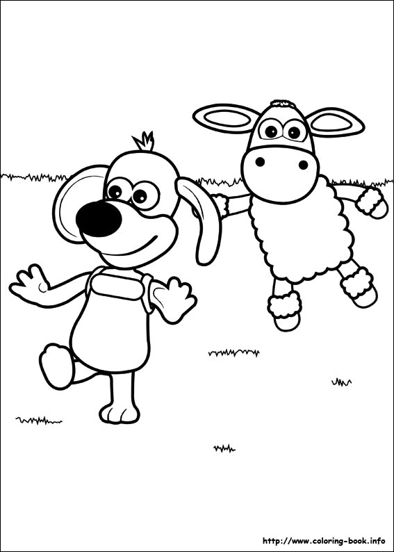 Timmy Time coloring picture