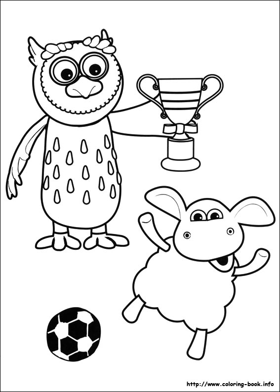 Timmy Time coloring picture