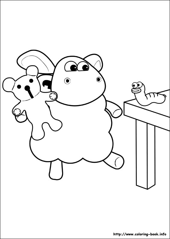 Timmy Time coloring picture