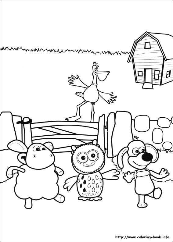 Timmy Time coloring picture