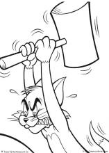 Tom and Jerry Coloring Pages