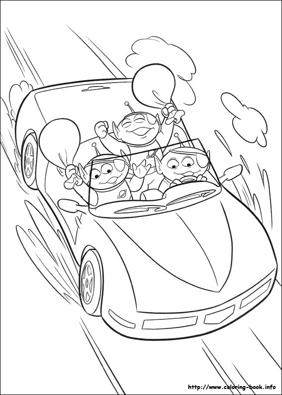 Toy Story 3 coloring picture