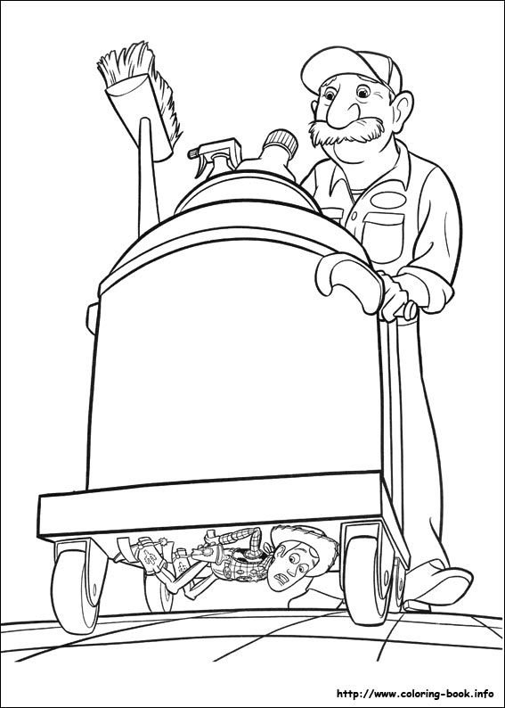 Toy Story 3 coloring picture