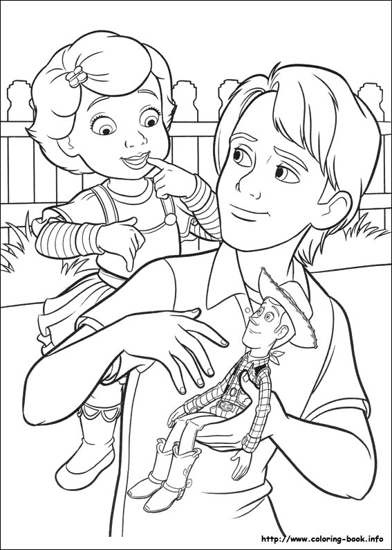 Toy Story 3 coloring picture