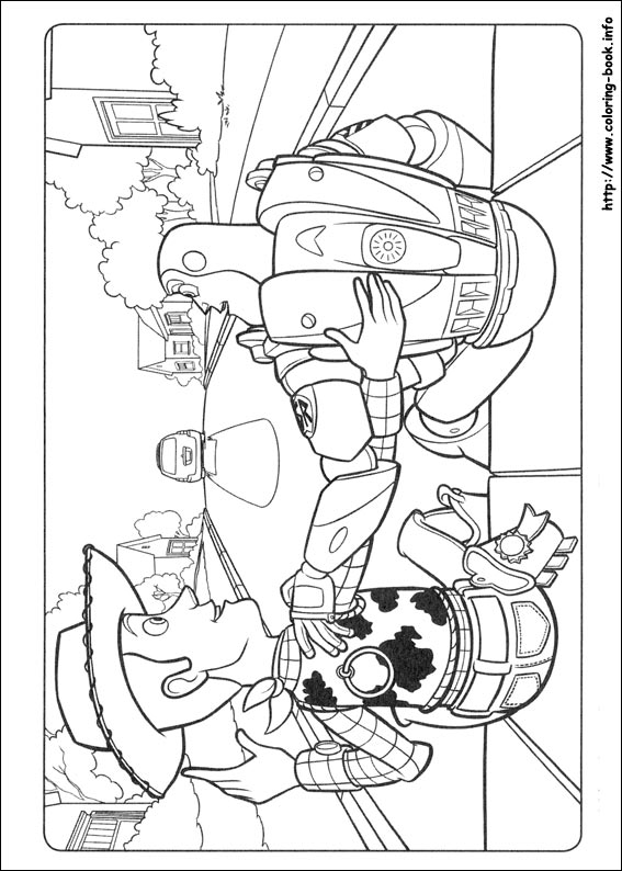 Toy Story 3 coloring picture